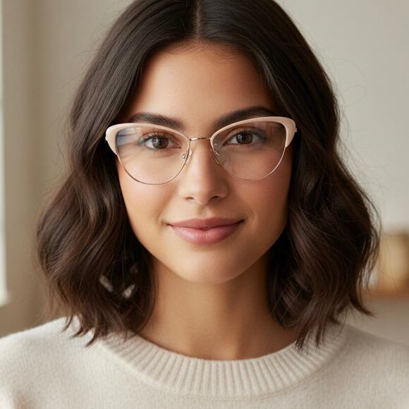 New Garrett Leight Eyeglasses Vista RG-PBL 90291 Authentic